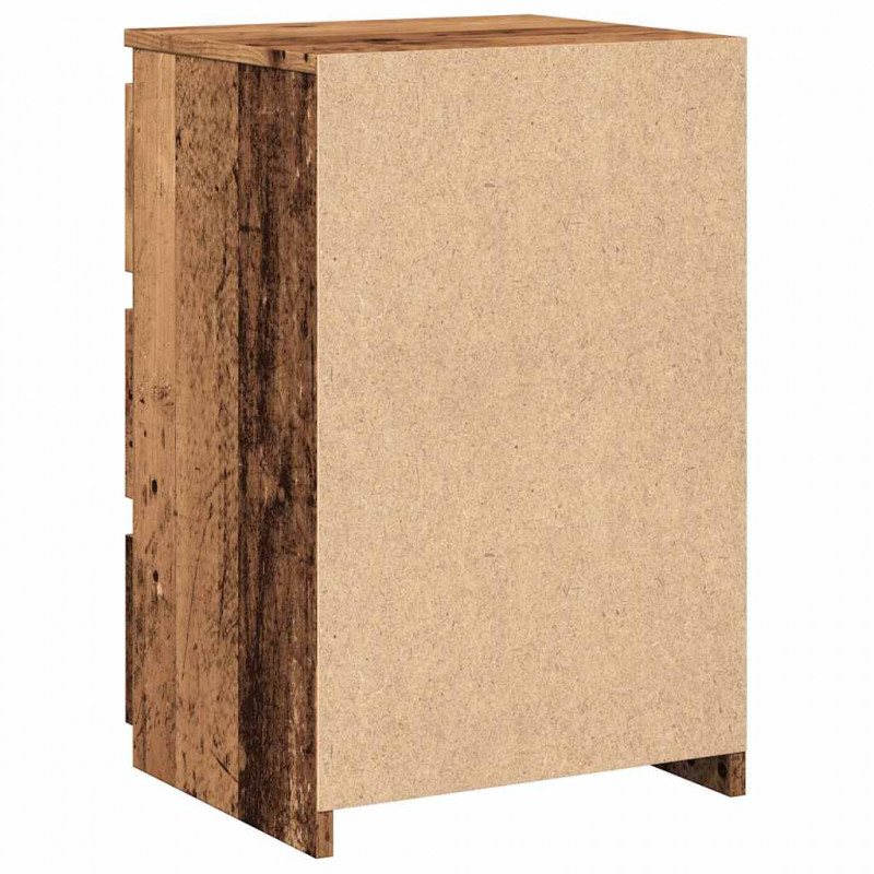 Szafka nocna, stare drewno, 40x35x62,5 cm