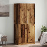 Szafa, stare drewno, 80x52x180 cm, materiał drewnopochodny