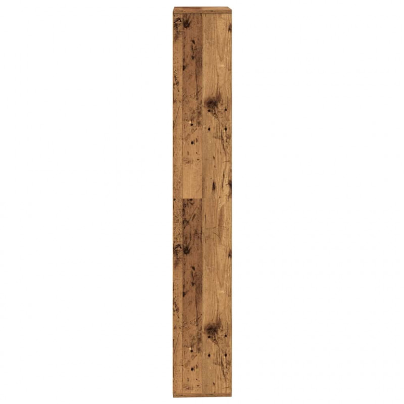 Regał na książki, stare drewno, 157x24x160 cm