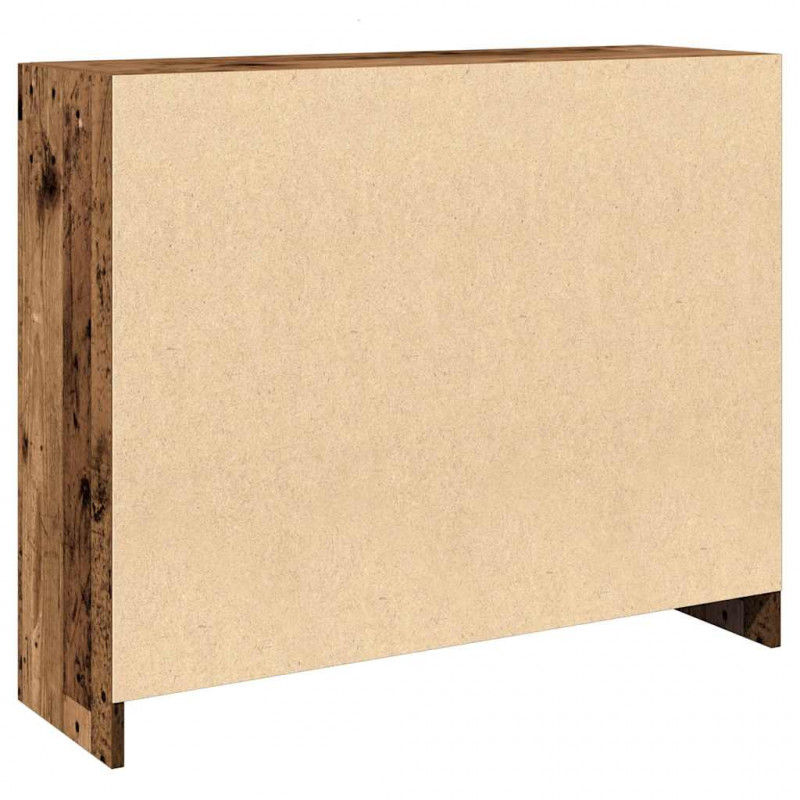 Szafka, stare drewno, 91x28x75 cm, materiał drewnopochodny