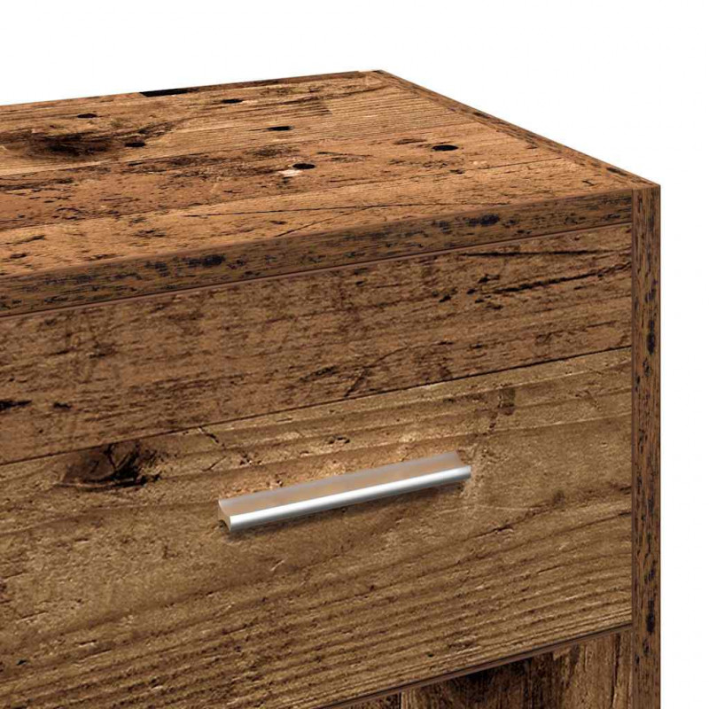 Szafka, stare drewno, 91x28x75 cm, materiał drewnopochodny