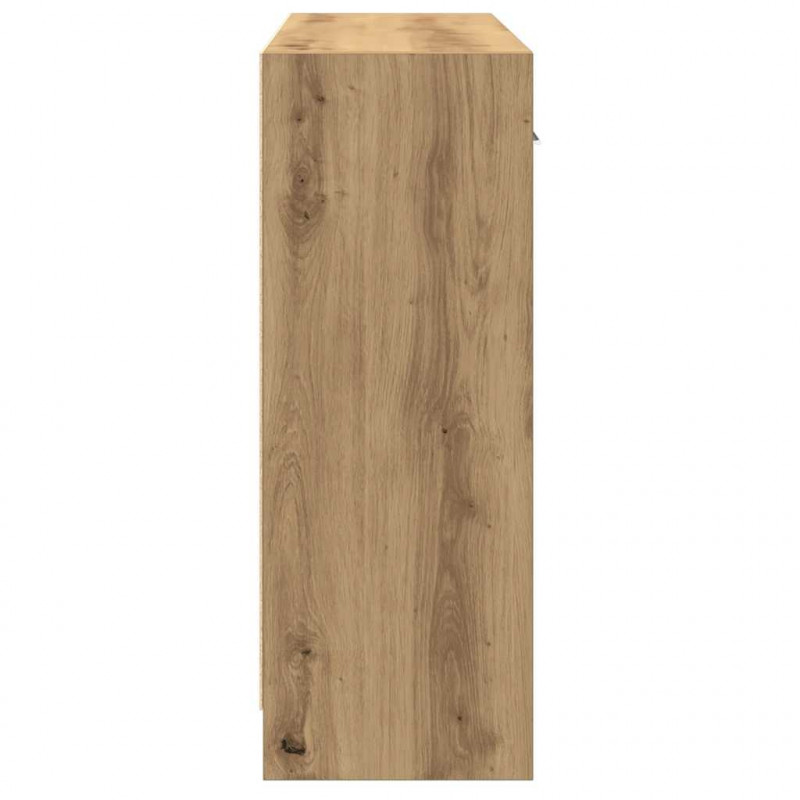 Szafka, dąb artisan, 91x28x75 cm, materiał drewnopochodny