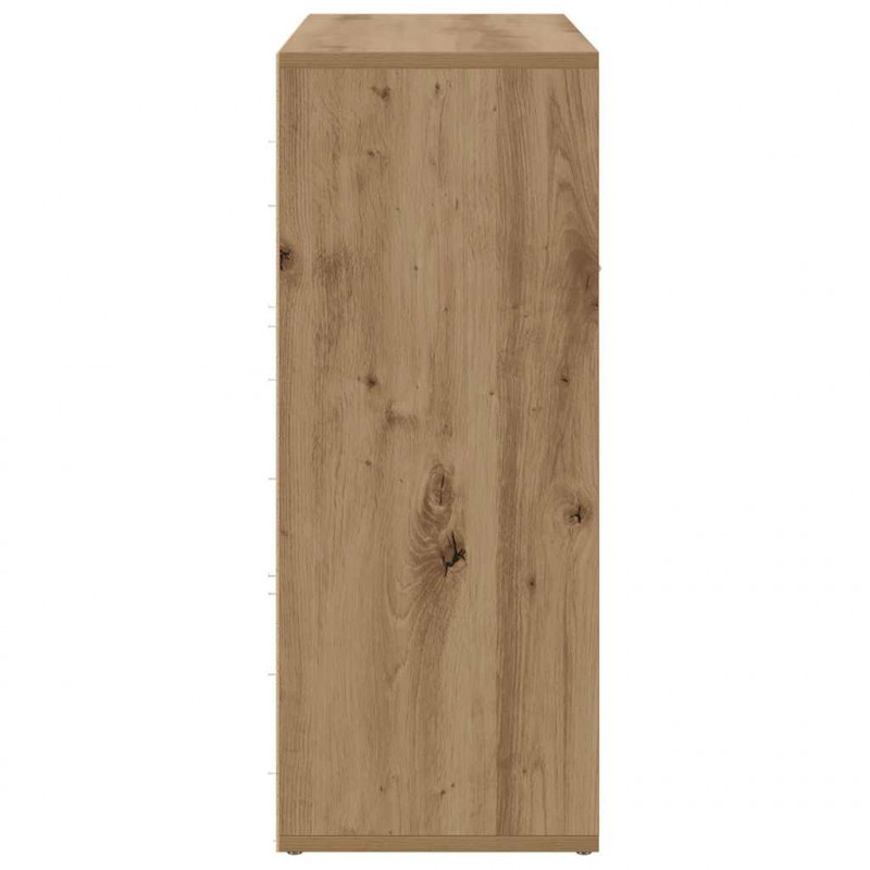 Szafka, dąb artisan, 60x30x75 cm, materiał drewnopochodny