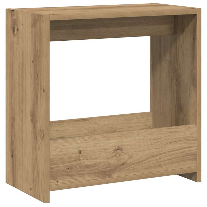 Stolik boczny, dąb artisan, 50x26x50 cm materiał drewnopochodny