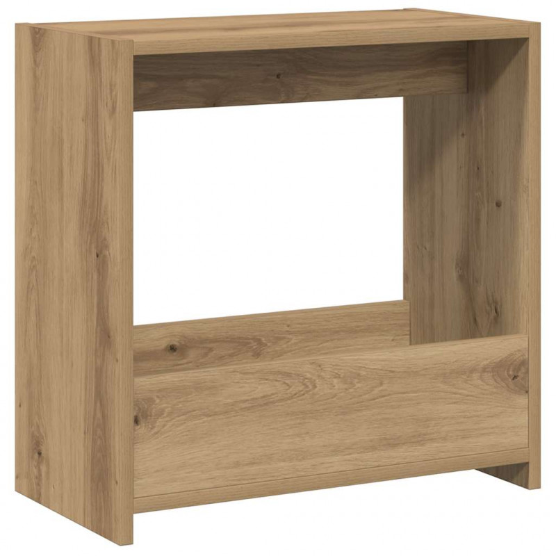 Stolik boczny, dąb artisan, 50x26x50 cm materiał drewnopochodny