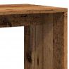 Stolik, stare drewno, 59x36x38 cm, materiał drewnopochodny
