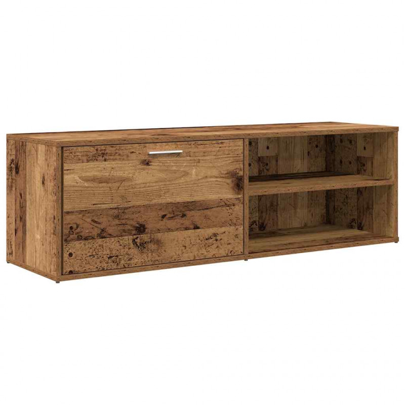 Szafka pod TV, stare drewno, 120x34x37 cm