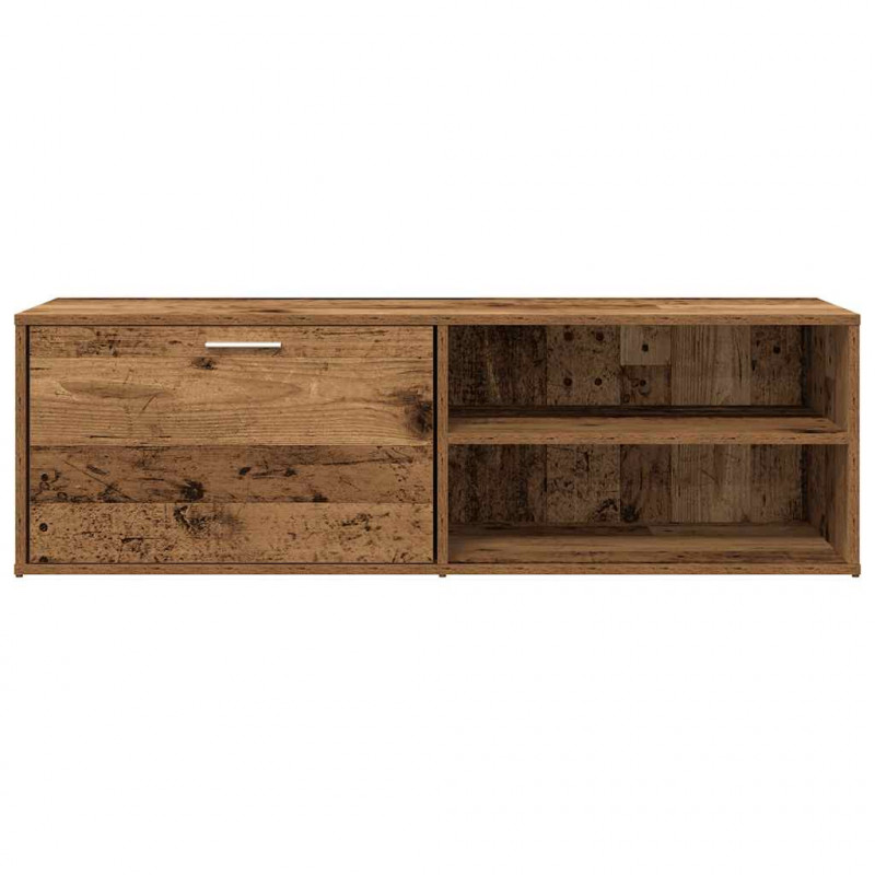 Szafka pod TV, stare drewno, 120x34x37 cm