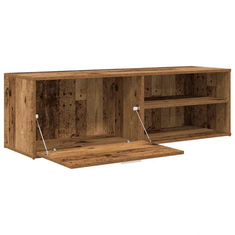 Szafka pod TV, stare drewno, 120x34x37 cm