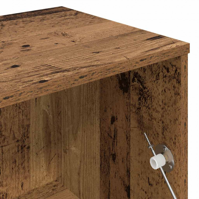 Szafka pod TV, stare drewno, 120x34x37 cm