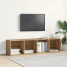 Szafka pod TV, dąb artisan, 120x34x37 cm