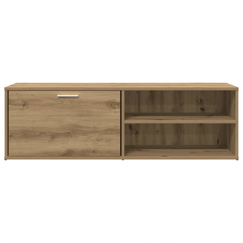 Szafka pod TV, dąb artisan, 120x34x37 cm