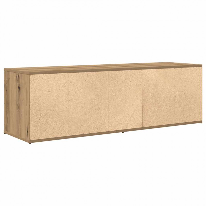 Szafka pod TV, dąb artisan, 120x34x37 cm