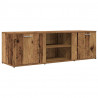 Szafka pod TV, stare drewno, 120x34x37 cm