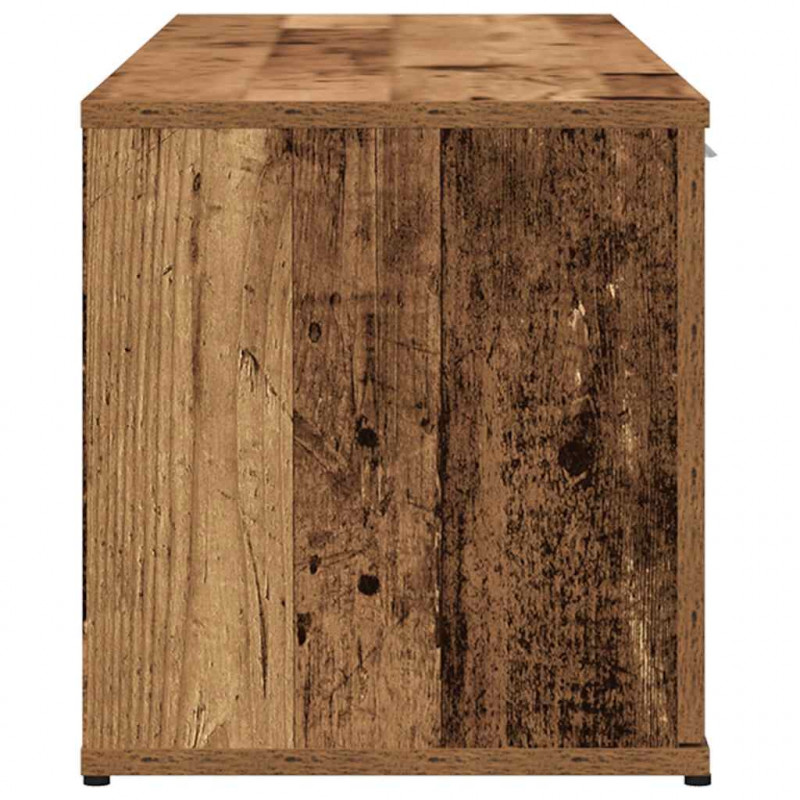 Szafka pod TV, stare drewno, 120x34x37 cm