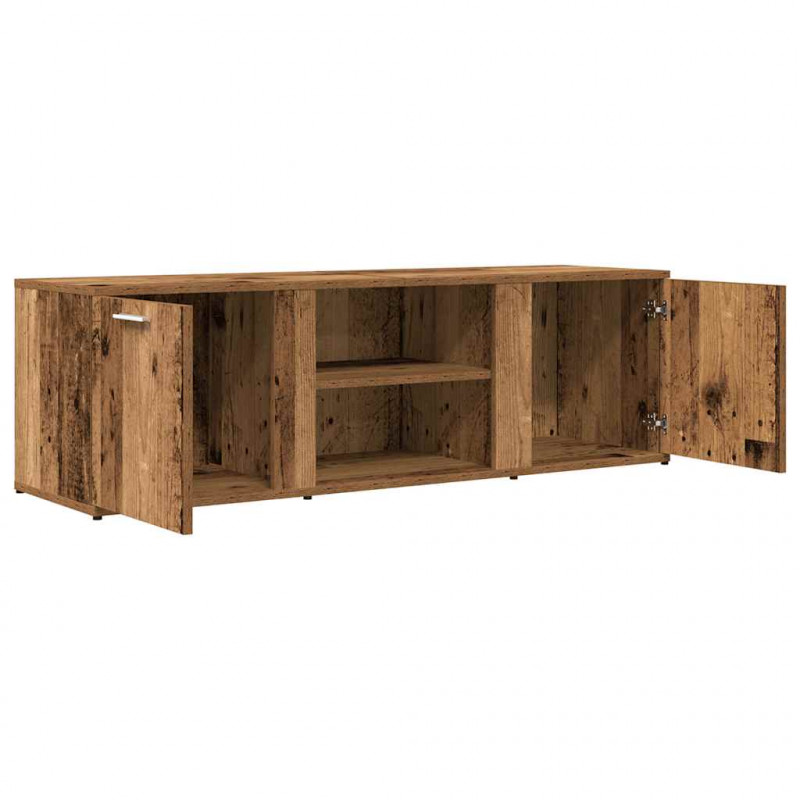 Szafka pod TV, stare drewno, 120x34x37 cm