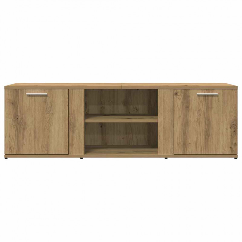 Szafka pod TV, dąb artisan, 120x34x37 cm