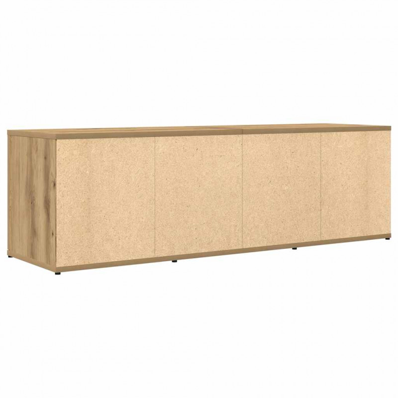 Szafka pod TV, dąb artisan, 120x34x37 cm