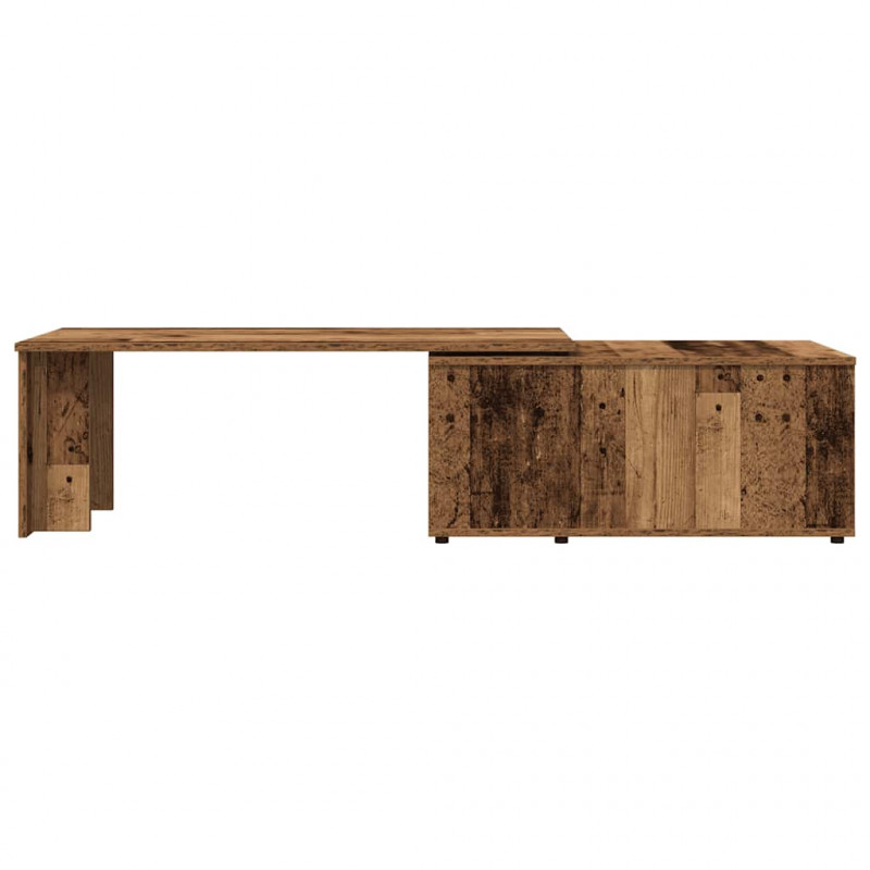 Stolik kawowy, stare drewno, 150x50x35 cm