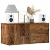 Szafka TV, stare drewno, 80x34x35,5 cm, materiał drewnopochodny