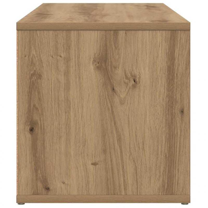Szafka TV, dąb artisan, 80x34x35,5 cm, materiał drewnopochodny