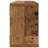Półki ścienne kostki, 4 szt., stare drewno, 60x15x23 cm