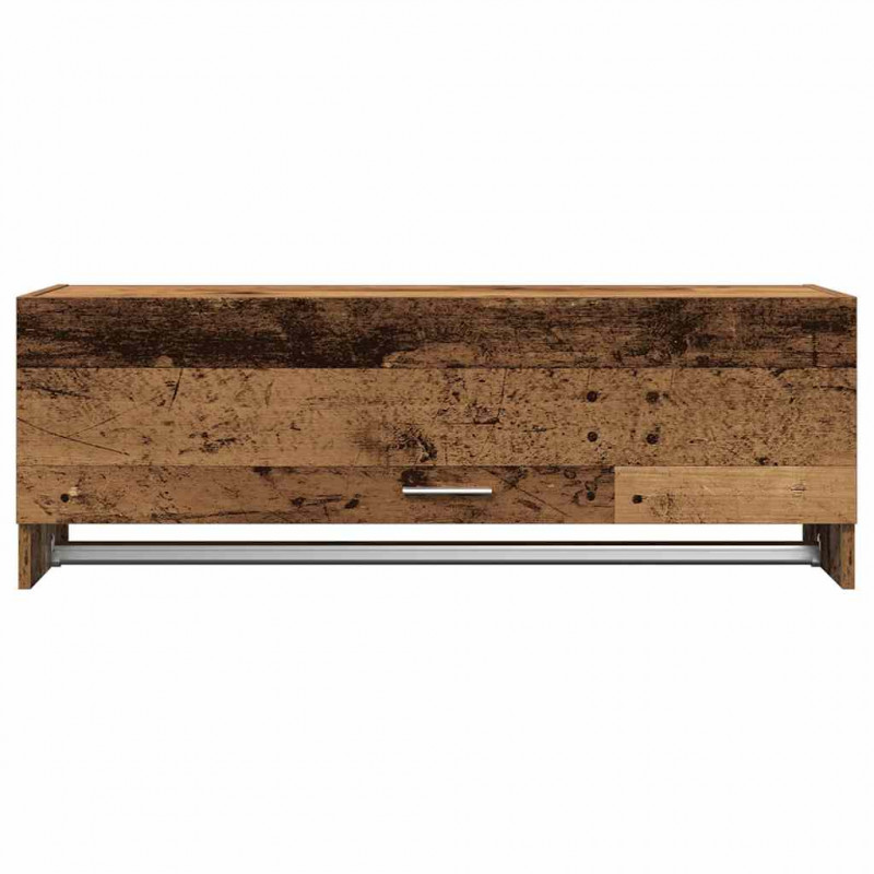 Szafka, stare drewno, 100x32,5x35 cm, materiał drewnopochodny