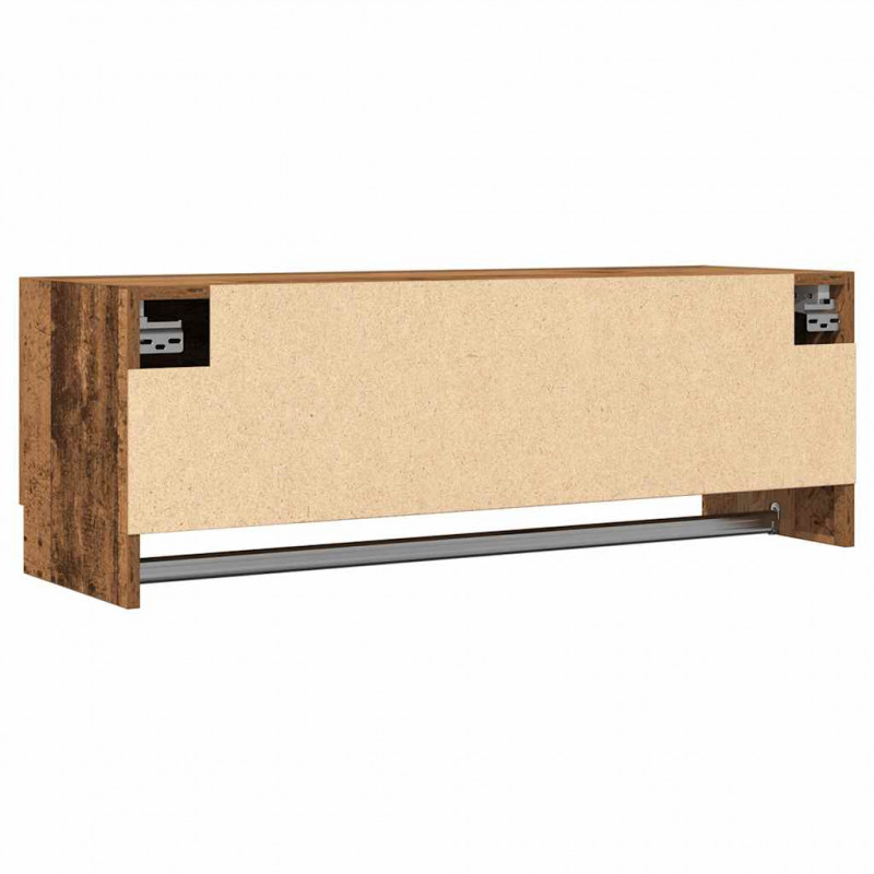 Szafka, stare drewno, 100x32,5x35 cm, materiał drewnopochodny