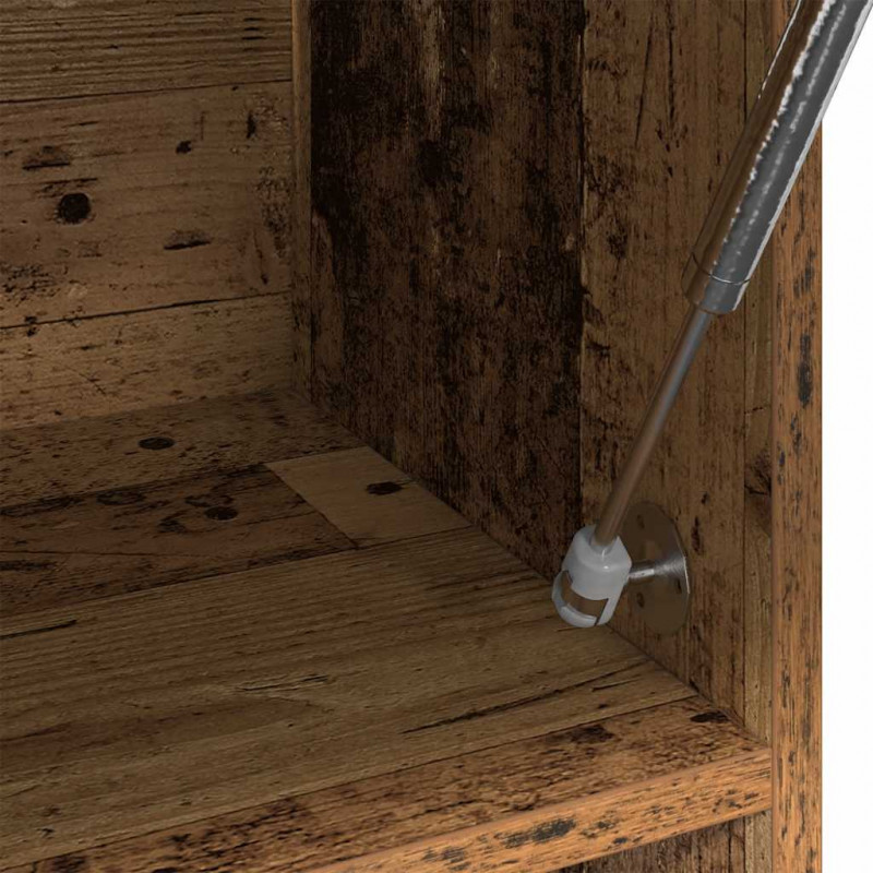 Szafka, stare drewno, 100x32,5x35 cm, materiał drewnopochodny
