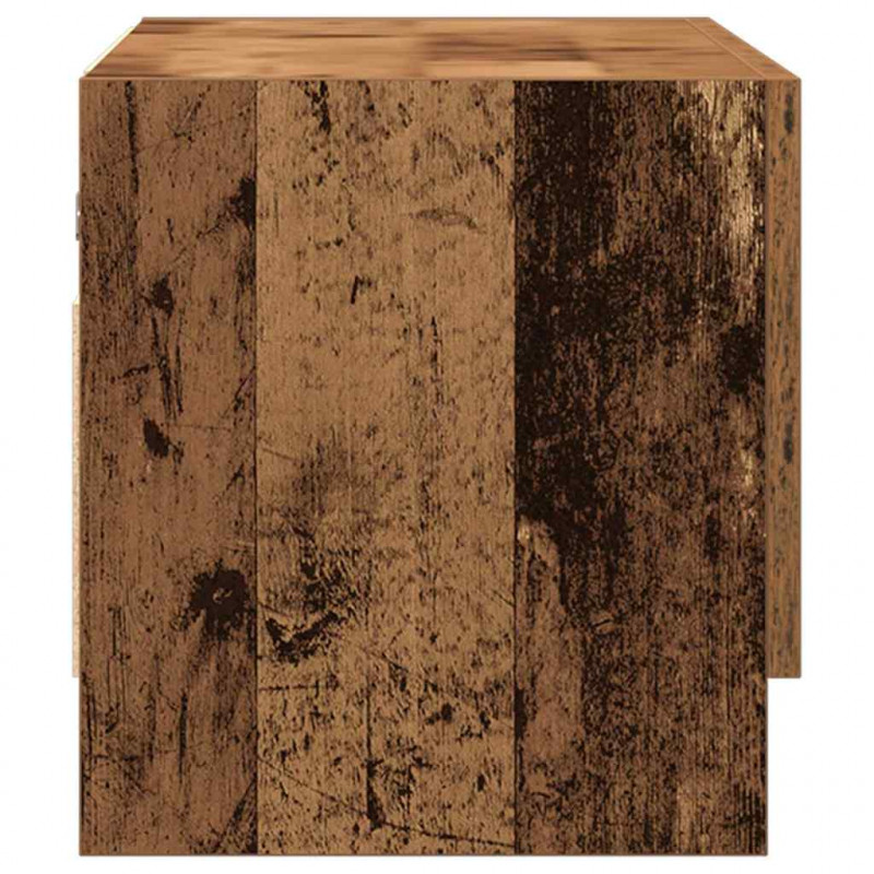 Szafka, stare drewno, 70x32,5x35 cm, materiał drewnopochodny