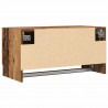 Szafka, stare drewno, 70x32,5x35 cm, materiał drewnopochodny