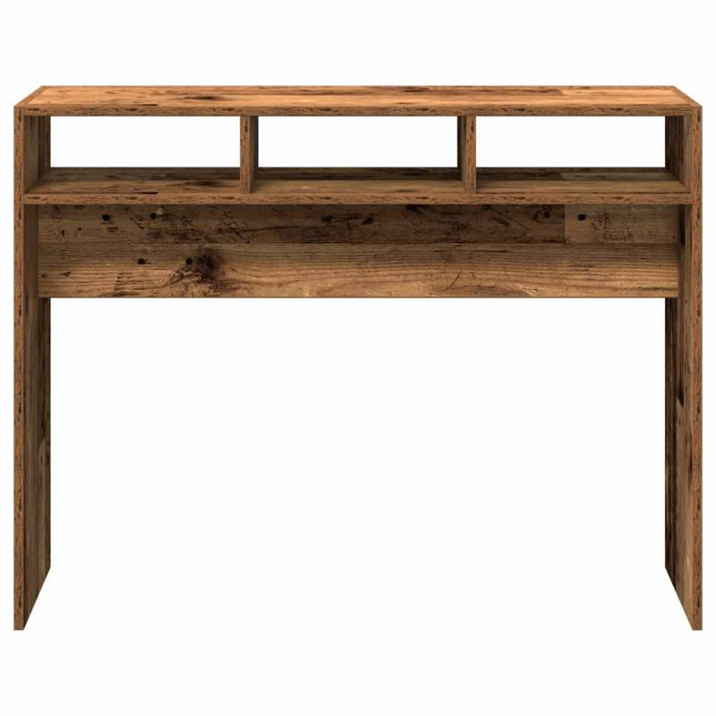Stolik konsolowy, stare drewno, 105x30x80 cm