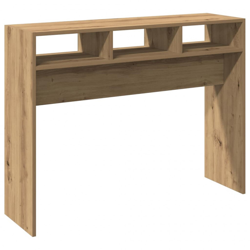 Stolik konsolowy, dąb artisan, 105x30x80 cm