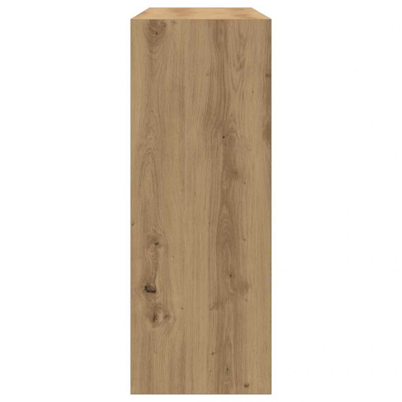 Stolik konsolowy, dąb artisan, 105x30x80 cm