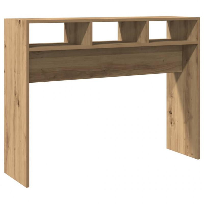 Stolik konsolowy, dąb artisan, 105x30x80 cm