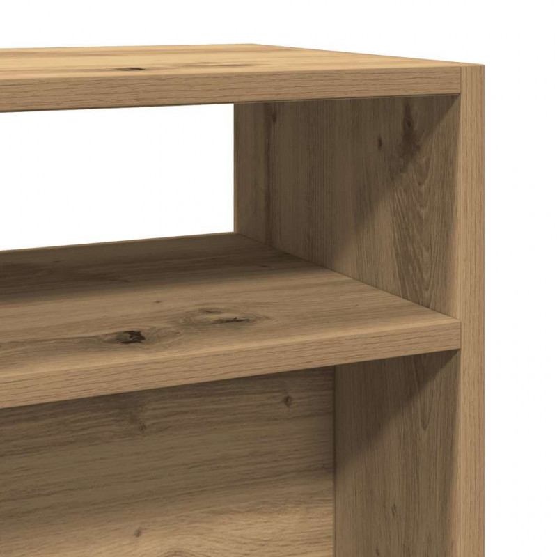 Stolik konsolowy, dąb artisan, 105x30x80 cm