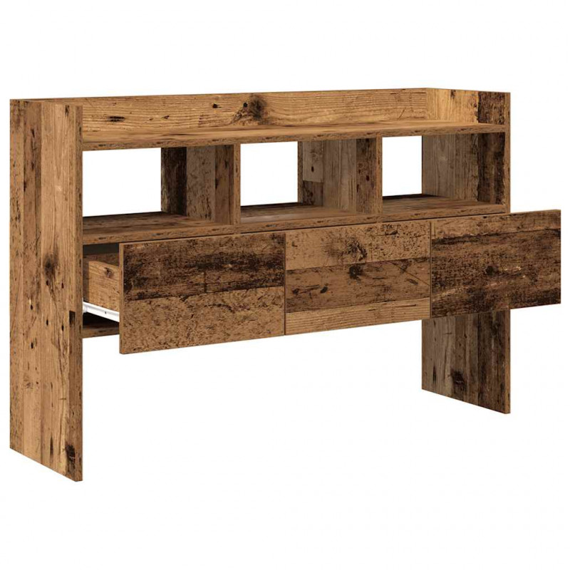 Szafka, stare drewno, 105x30x70 cm, materiał drewnopochodny