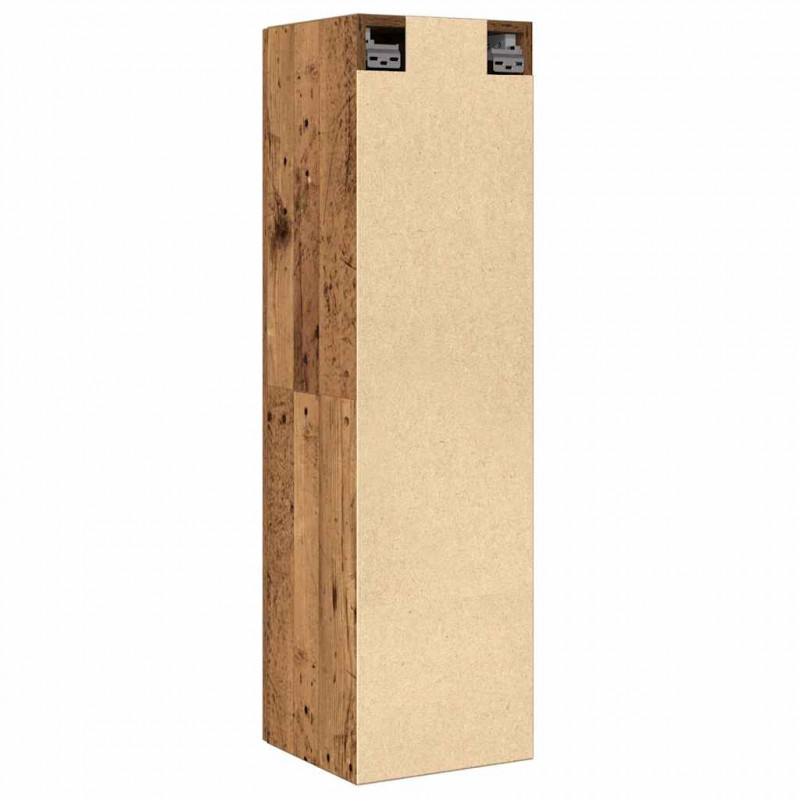 Szafka TV, stare drewno, 30,5x30x110 cm, płyta wiórowa