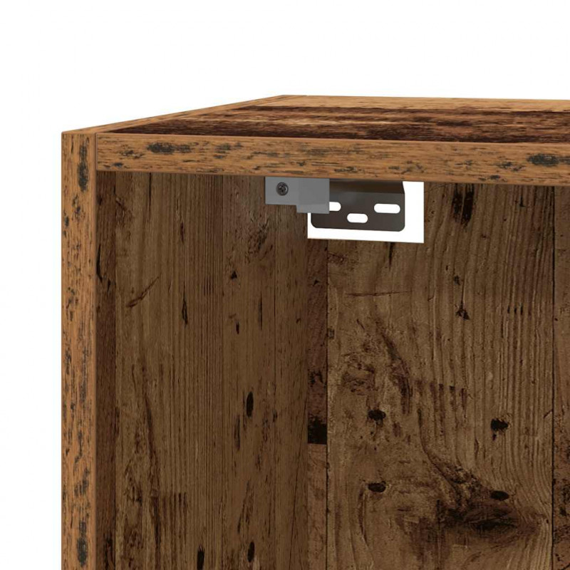 Szafka TV, stare drewno, 30,5x30x110 cm, płyta wiórowa