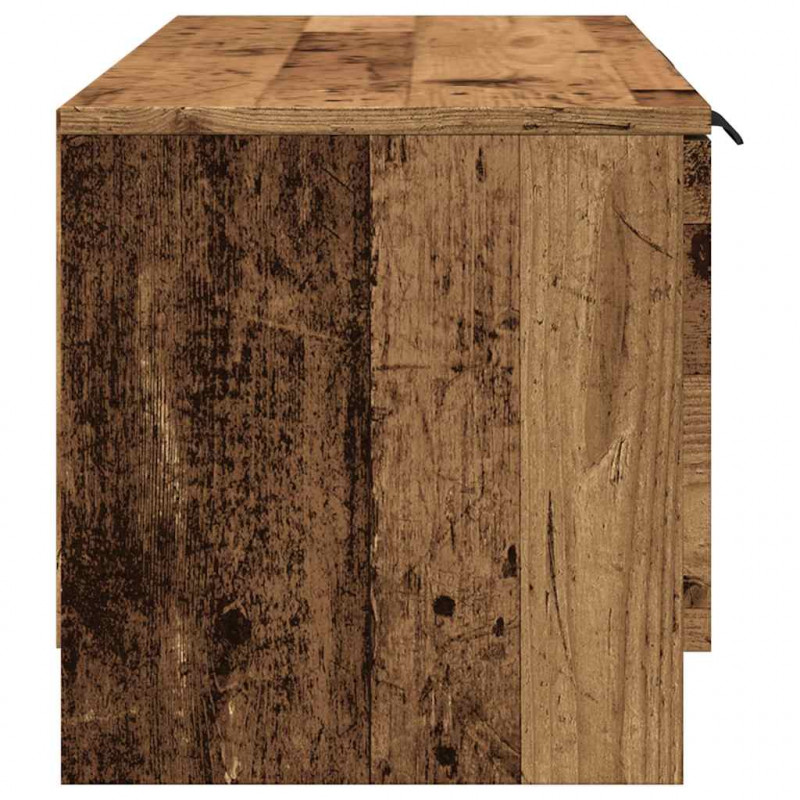 Szafka pod telewizor, stare drewno, 102x35x36,5 cm