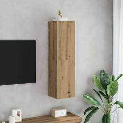Szafka TV, dąb artisan, 30,5x30x110 cm, materiał drewnopochodny