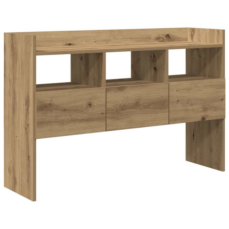 Komoda, dąb artisan, 105x30x70 cm, materiał drewnopochodny