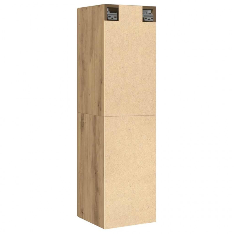 Szafka TV, dąb artisan, 30,5x30x110 cm, materiał drewnopochodny