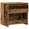 Szafka nocna Stare drewno 40x30x39 cm Drewno klejone