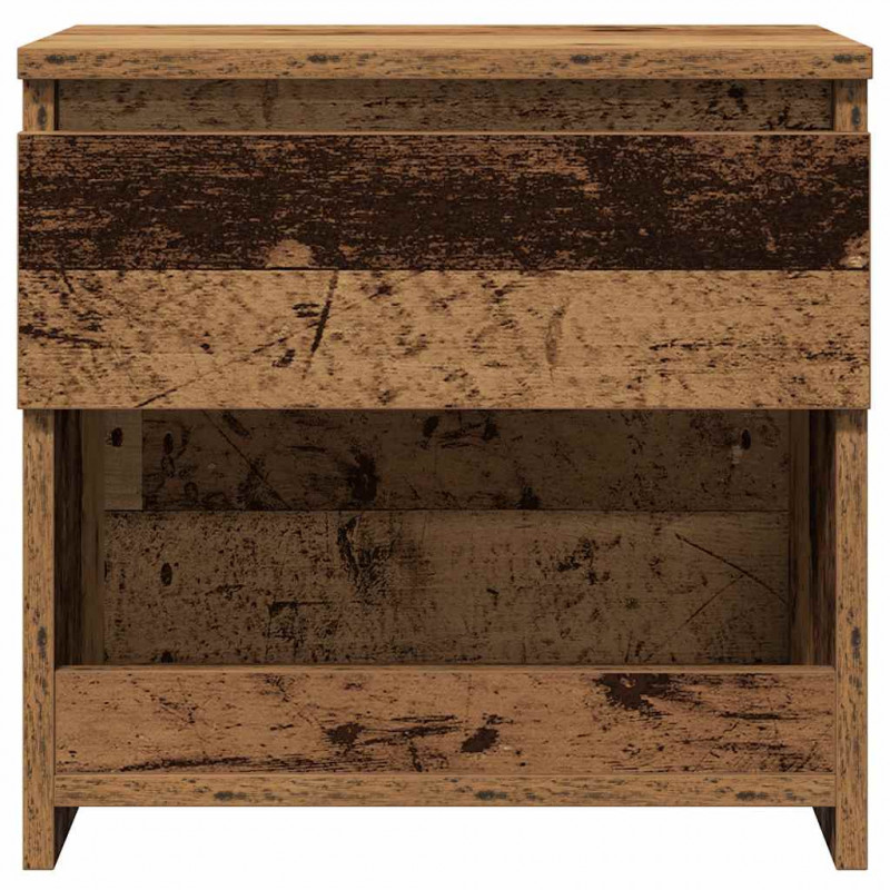 Szafka nocna Stare drewno 40x30x39 cm Drewno klejone