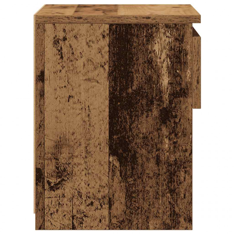 Szafka nocna Stare drewno 40x30x39 cm Drewno klejone
