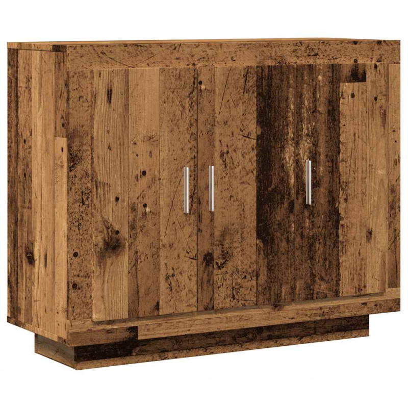 Komoda, stare drewno, 92x35x75 cm, materiał drewnopochodny
