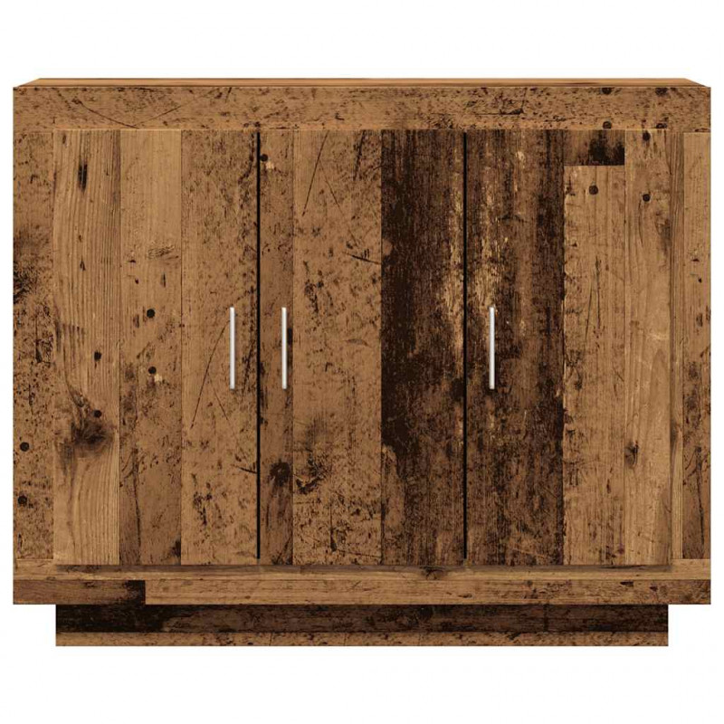 Komoda, stare drewno, 92x35x75 cm, materiał drewnopochodny