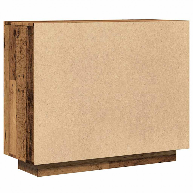 Komoda, stare drewno, 92x35x75 cm, materiał drewnopochodny
