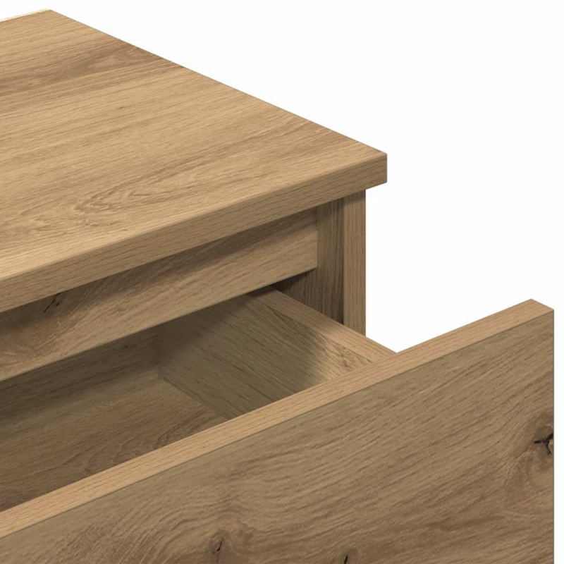 Szafka nocna Artisan Oak 40x30x39 cm Drewno klejone